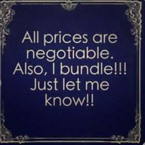 Make offers or bundle for better deal